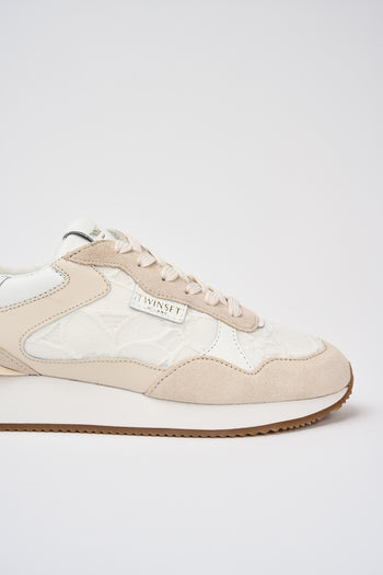 Twinset Sneaker Bianco Ottico Donna - 4