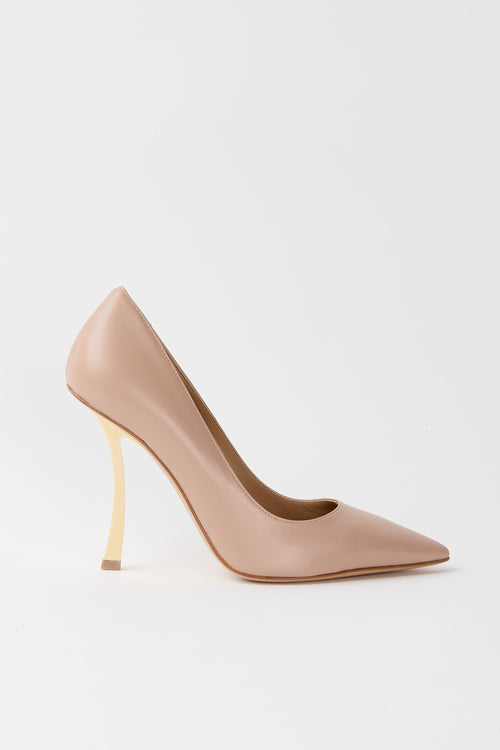 Wo Milano Décolleté Nude Donna