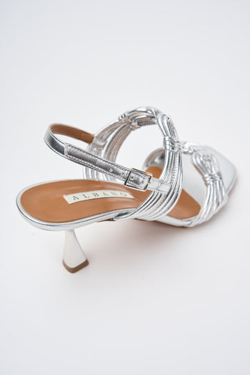 Albano Sandalo Argento Donna - 4
