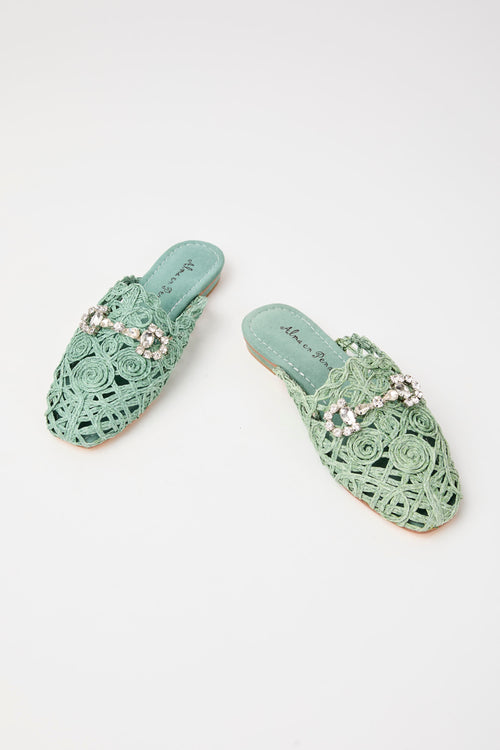 Alma En Pena Ciabatta Mint Donna - 2