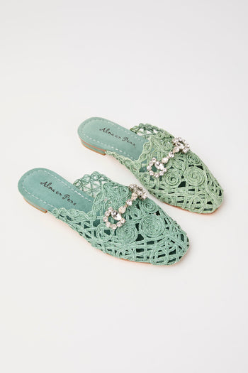 Alma En Pena Ciabatta Mint Donna - 3