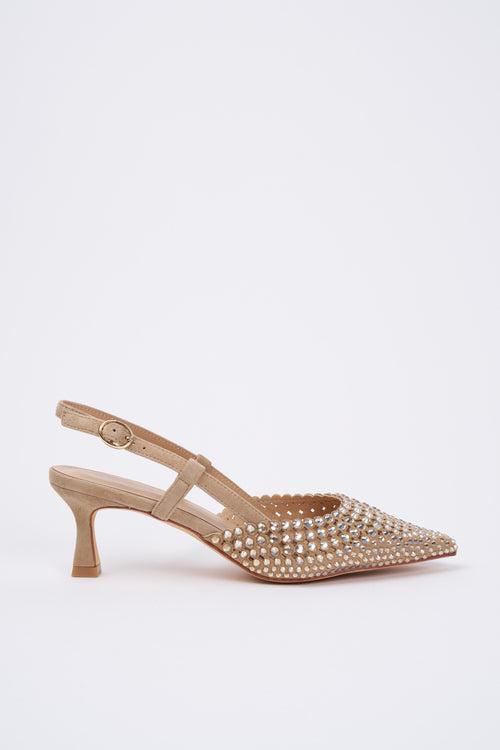 Alma En Pena Slingback Sand Donna