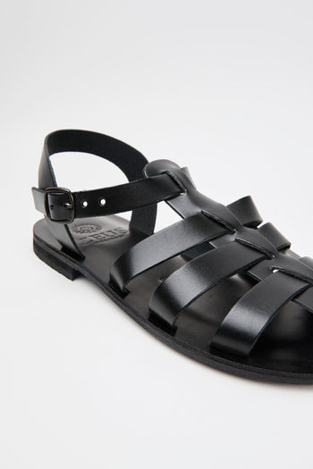 Antichi Romani Sandalo Nero Uomo - 4