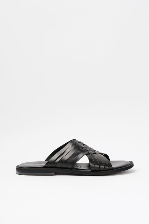 Antichi Romani Ciabatta Nero Uomo