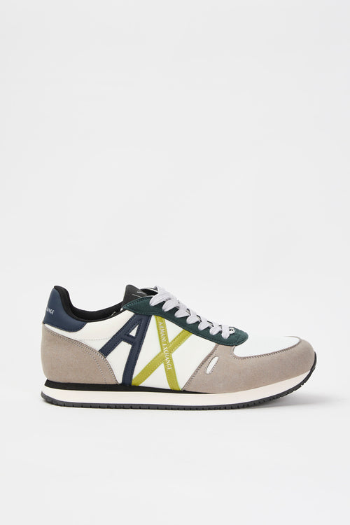 Armani Exchange Sneaker Verde Giallo Uomo