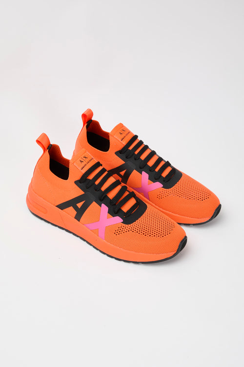 Armani Exchange Sneaker Orange Uomo - 2