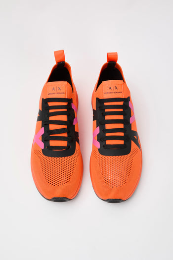 Armani Exchange Sneaker Orange Uomo - 3
