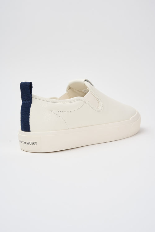 Armani Exchange Slip-on Off White Uomo - 2