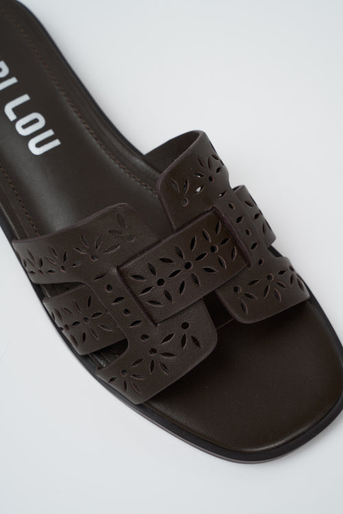 Bibi Lou Ciabatta Marron Donna - 2