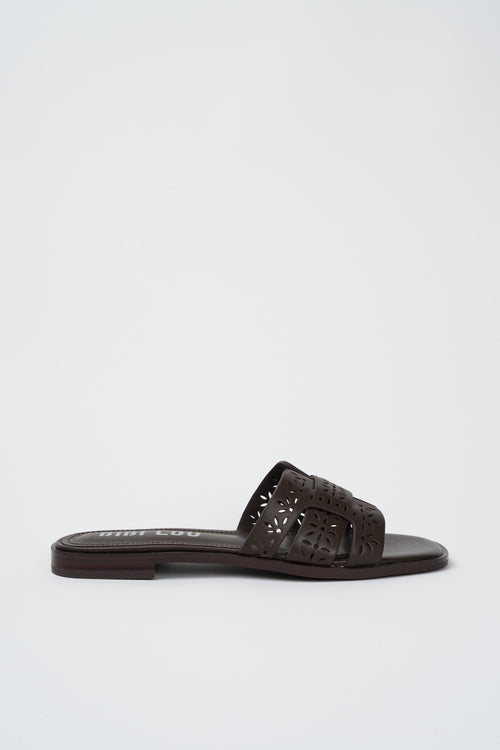 Bibi Lou Ciabatta Marron Donna