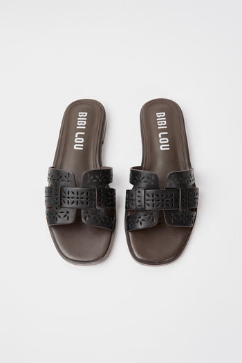 Bibi Lou Ciabatta Negro Donna - 3