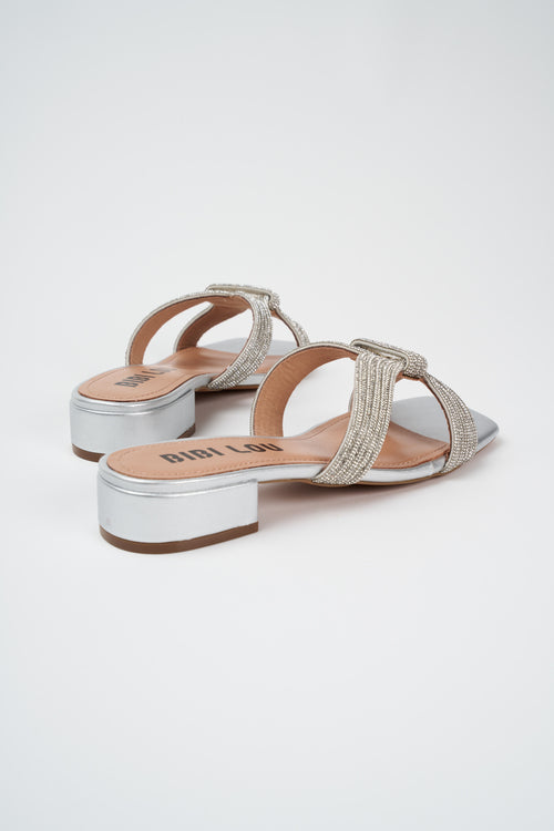 Bibi Lou Ciabatta Plata Donna - 2