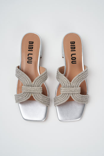 Bibi Lou Ciabatta Plata Donna - 3