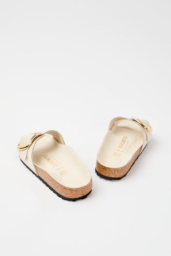 Birkenstock Ciabatta Shine Ecru Donna - 6