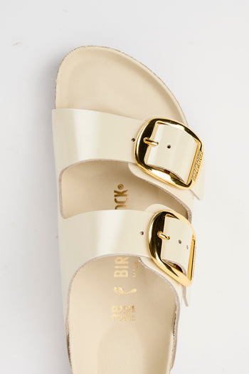 Birkenstock Ciabatta Shine Ecru Donna - 5