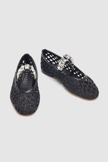 Casadei Ballerina Nero Donna - 5