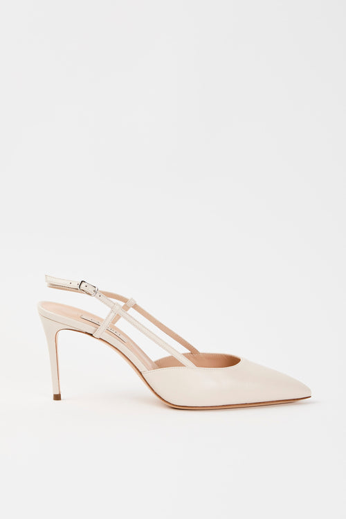 Casadei Slingback Ecrù Donna - 2