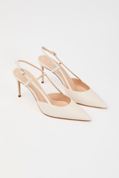 Casadei Slingback Ecrù Donna - 2