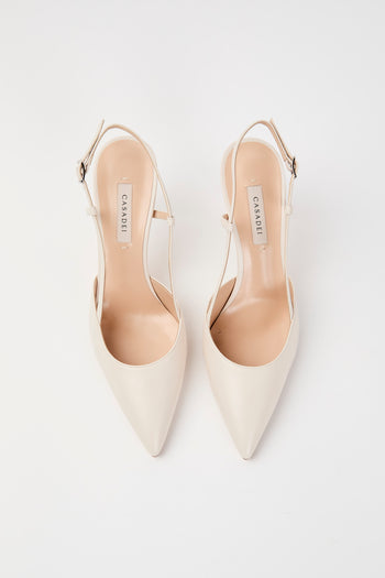 Casadei Slingback Ecrù Donna - 3