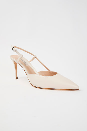 Casadei Slingback Ecrù Donna - 4
