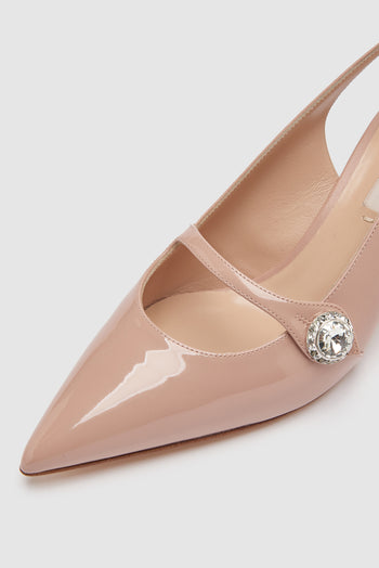 Casadei Slingback Sand/rosé Donna - 3