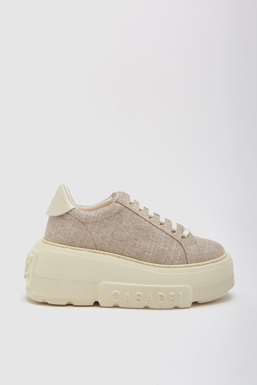 Casadei Sneaker Oro/milk Donna