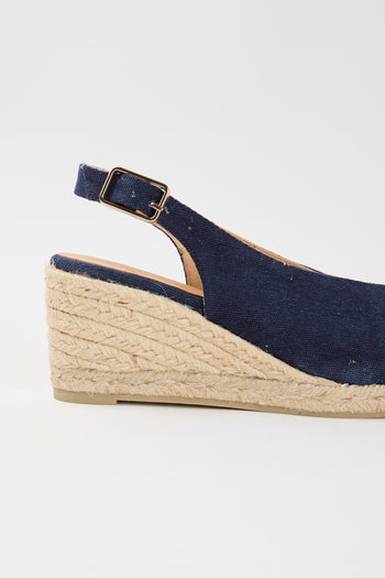 CastaÑer Zeppa Azul Oxford Donna - 4