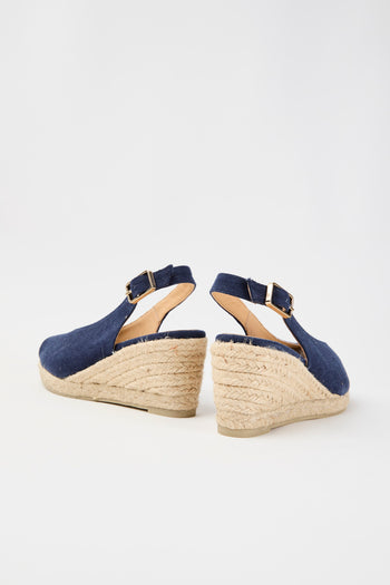 CastaÑer Zeppa Azul Oxford Donna - 5