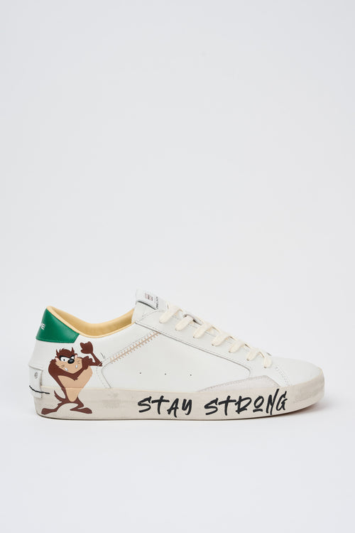 Crime London Sneaker Bianco Uomo