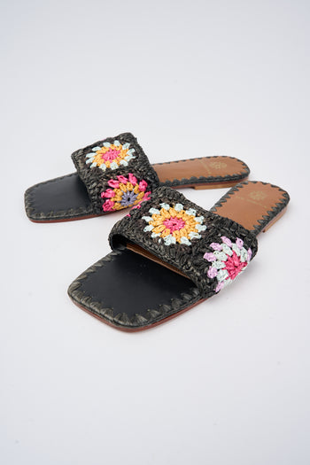De Siena Ciabatta Black Donna - 5