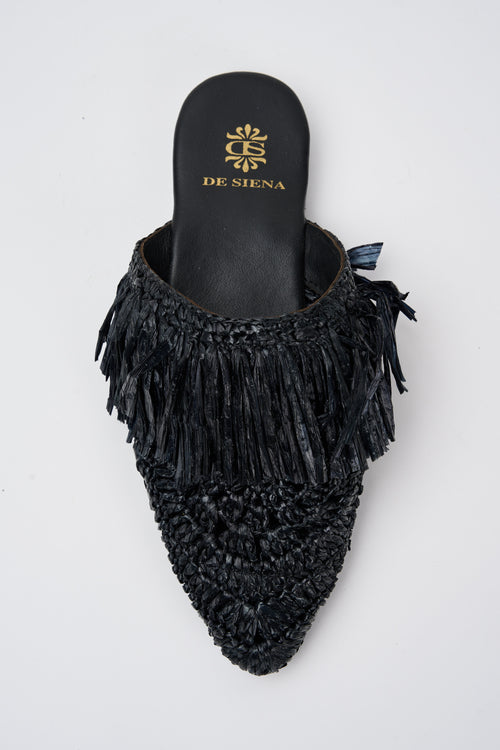 De Siena Ciabatta Black Donna - 2