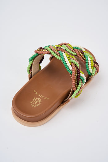 De Siena Ciabatta Military Greeen Donna - 3