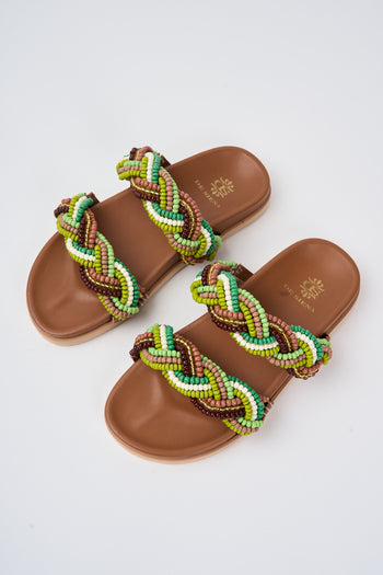 De Siena Ciabatta Military Greeen Donna - 4