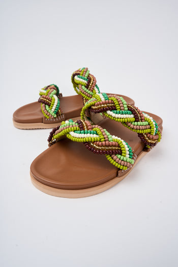 De Siena Ciabatta Military Greeen Donna - 5