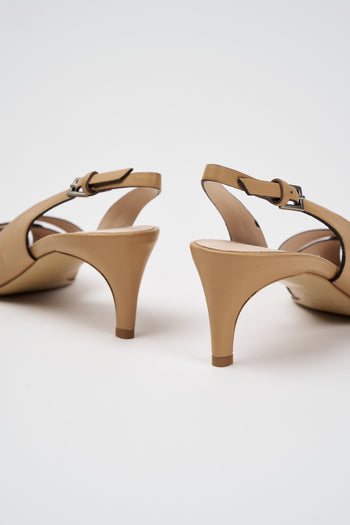 Del Carlo Slingback Grano Donna - 5