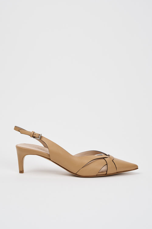 Del Carlo Slingback Grano Donna