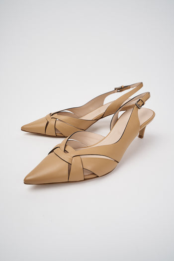 Del Carlo Slingback Grano Donna - 6