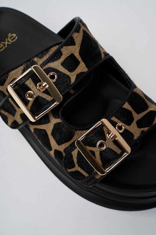 ExÉ Ciabatta Black+giraffe Donna - 2