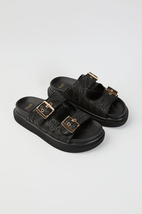 ExÉ Ciabatta Black Donna - 2