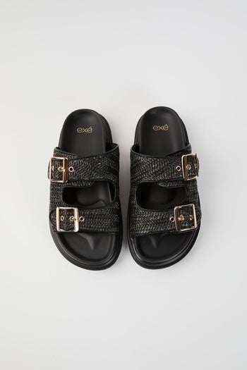 ExÉ Ciabatta Black Donna - 6