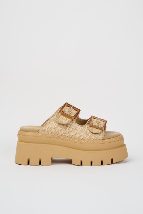 ExÉ Ciabatta Natural+beige Donna - 2