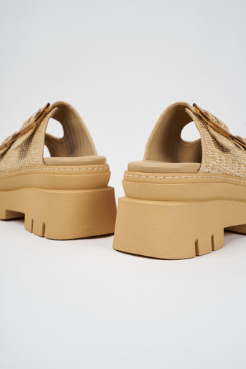 ExÉ Ciabatta Natural+beige Donna - 3