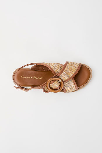 Francesco Brunelli Sandalo Naturale Donna - 7