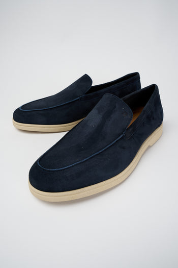Frau Mocassino Blu Uomo - 5