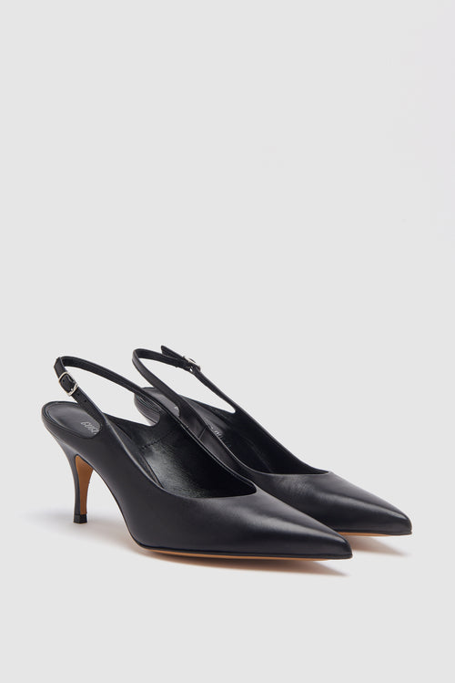 Guglielmo Rotta Slingback Black Donna - 2