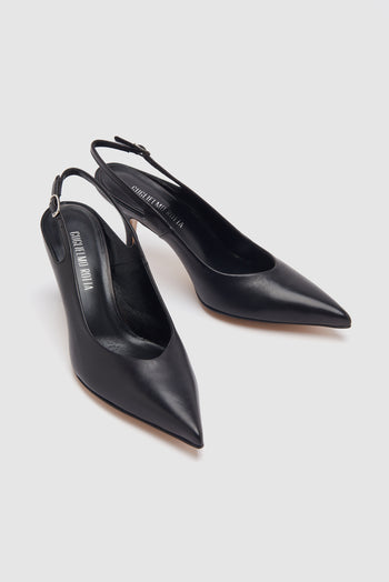 Guglielmo Rotta Slingback Black Donna - 3