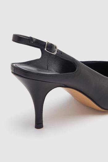 Guglielmo Rotta Slingback Black Donna - 6