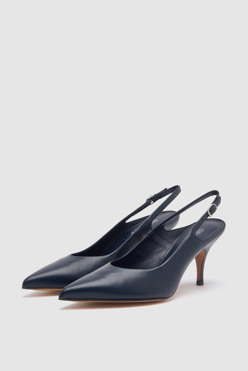 Guglielmo Rotta Slingback Navy Donna - 2