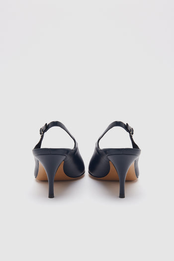 Guglielmo Rotta Slingback Navy Donna - 4
