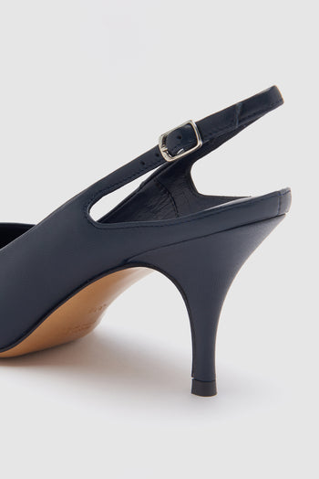Guglielmo Rotta Slingback Navy Donna - 6